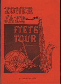 Poster ZomerJazzFietstour 1989