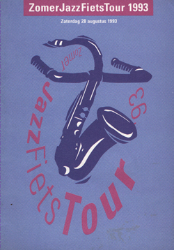 Poster ZomerJazzFietstour 1993