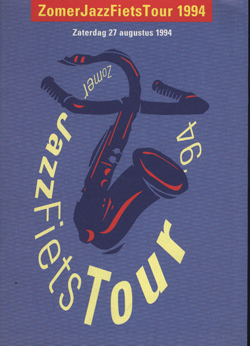 Poster ZomerJazzFietstour 1994